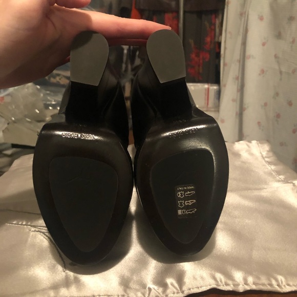 Giuseppe Zanotti Open Toe Cutout Wedge Boots 39.5 - Picture 7 of 7